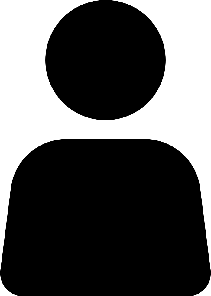 698x980 User Silhouette Png Icon Free Download
