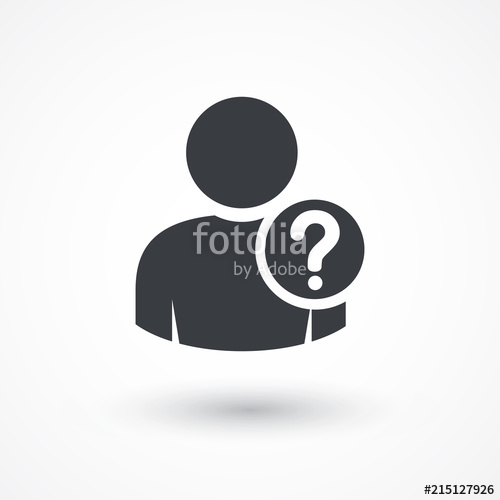 500x500 User Silhouette With Question Mark