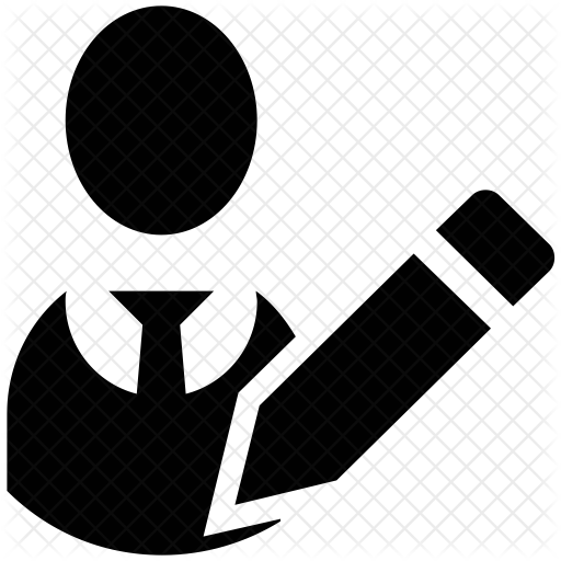 Edit User Icon Of Glyph Style 512x512 Edit User Icon Of Glyph Style