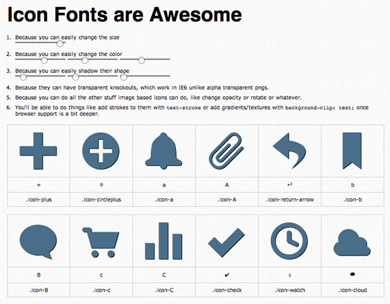 570x445 Making, Using, Bulletproofing Icon Fonts Viget