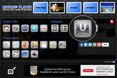 400x267 Stream Live Video On Your Player