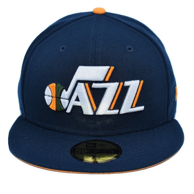 800x800 Utah Jazz Hats For Men Navy New Era Icon Jersey Hook Hat