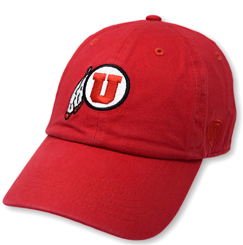 782x788 Utah Utes Hat Icon Red Champ Ut Adj