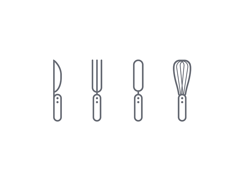 800x600 Kitchen Utensils Icons