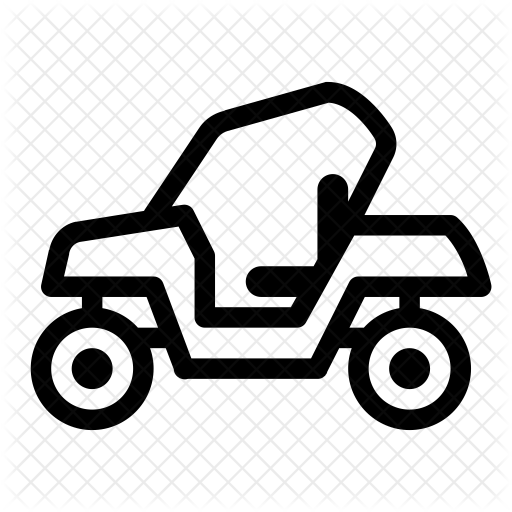 512x512 Utv Bike Icon Of Line Style