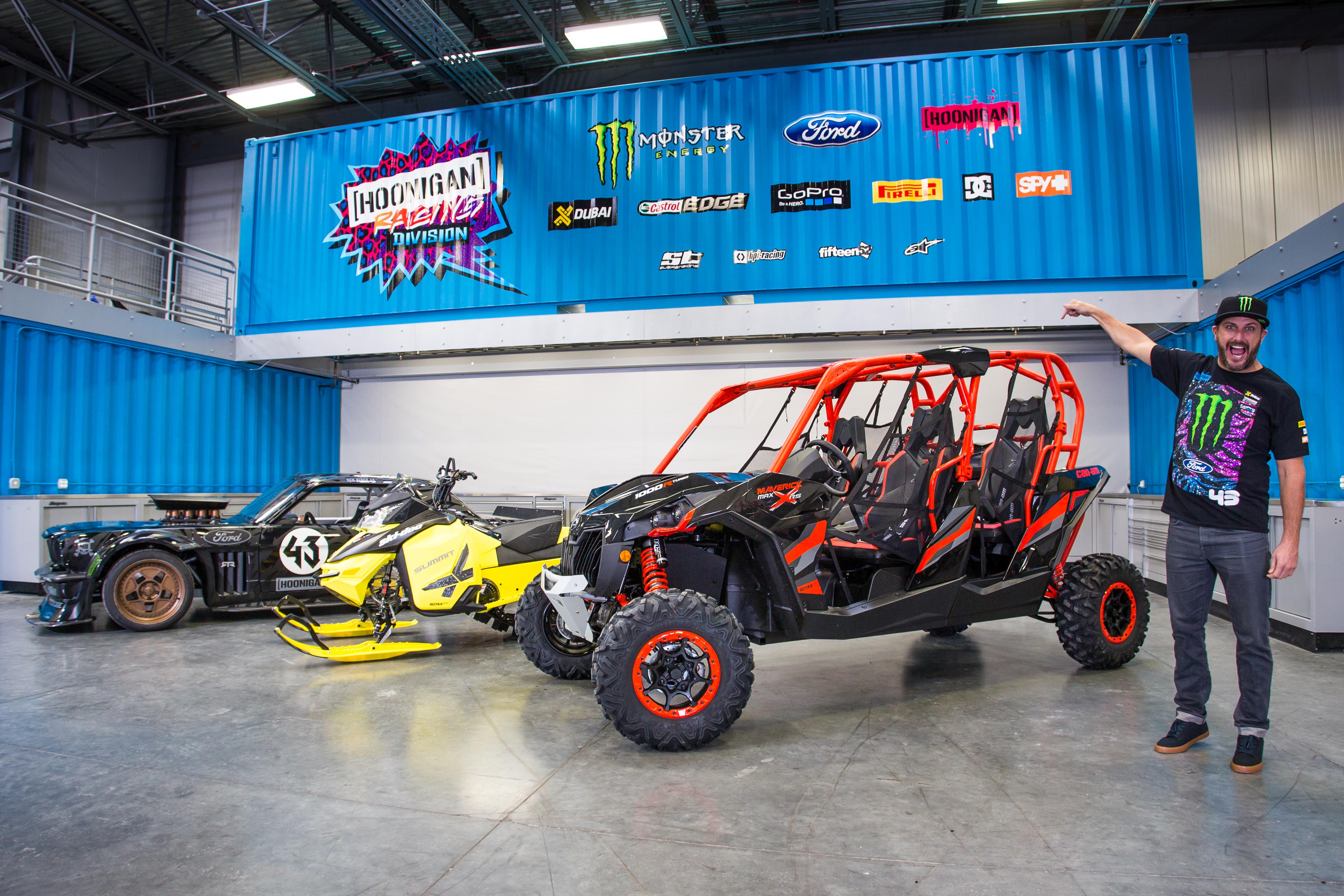 4612x3075 Can Am Partners With Performance Icon Ken Block