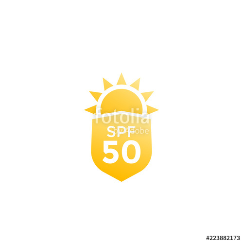 500x500 Uv, Sun Protection Spf Vector Icon Stock Image And Royalty