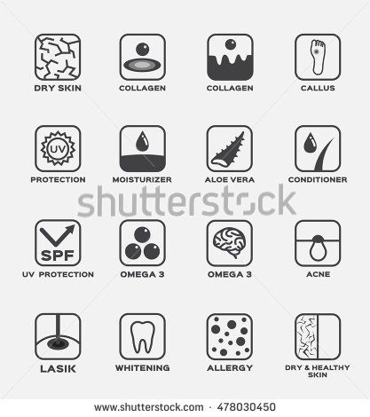 417x470 Skin And Cosmetic Icon Vector