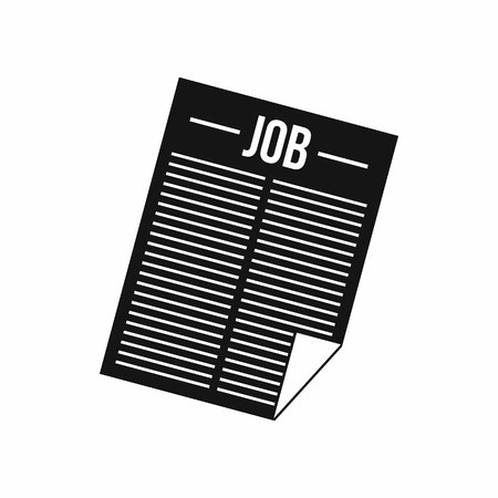 450x450 Job Vacancy Icon In Simple Style Isolated On White Background