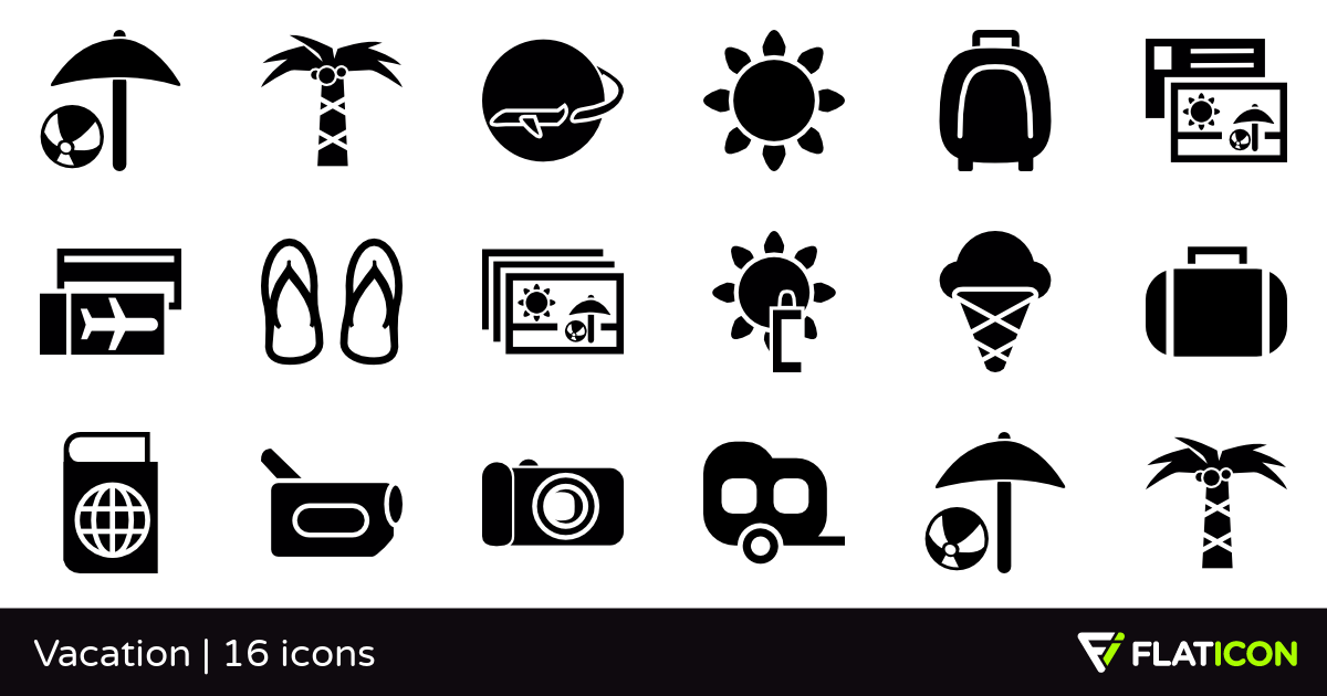 1200x630 Vacation Free Icons