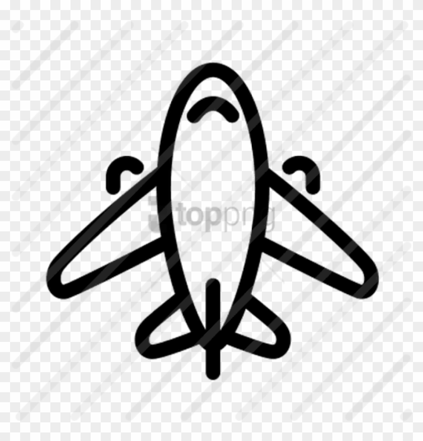 840x877 Free Png Airplane Icon