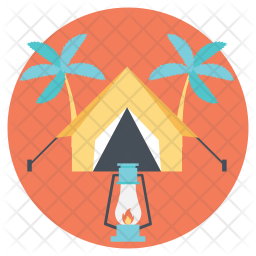 256x256 Vacation Icon Of Flat Style