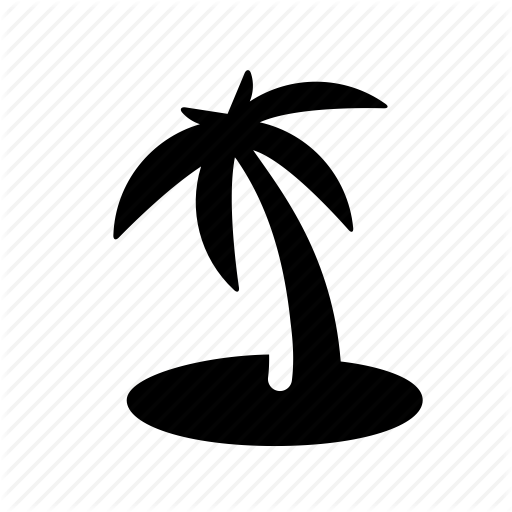 512x512 Download Free Png Beach, Holiday, Island, Palm, Sand, Sea, Summer