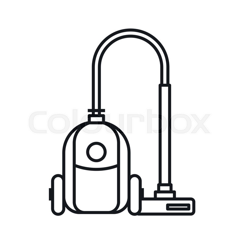 Vacuum Cleaner Icon In Outline Style Stock Vector Colourbox 800x800 Vacuum Cleaner Icon In Outline Style Stock Vector Colourbox