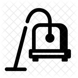 256x256 Vacuum Icon Of Glyph Style