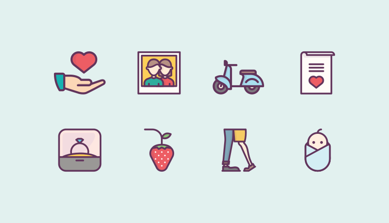 800x460 Top Valentine Icon Pack