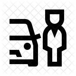 256x256 Valet Parking Icon Of Line Style