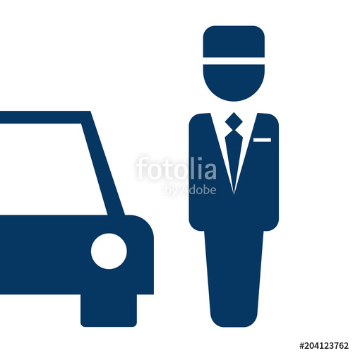 500x500 Parking Valet Icon Stock Image And Royalty Free Vector