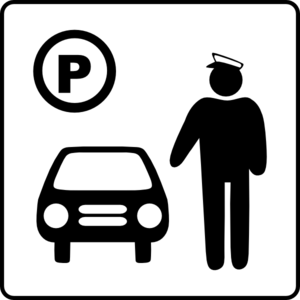 300x300 Hotel Icon Has Parking Attendant Clip Art