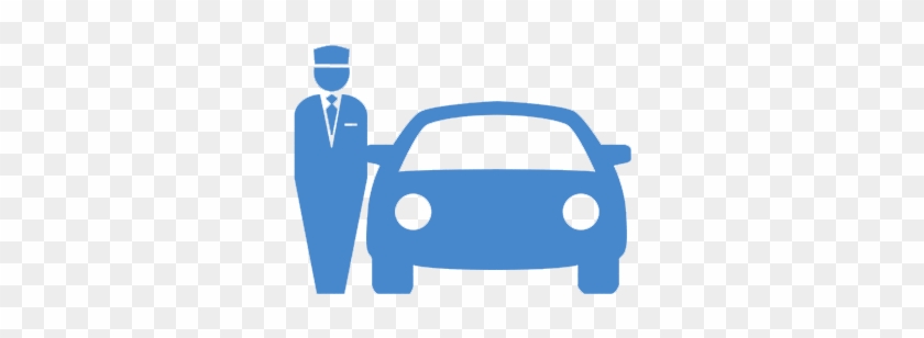 840x308 Valet Icon With Bonus Royalty Free Vector Image
