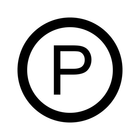 490x490 Vector Parking Icon