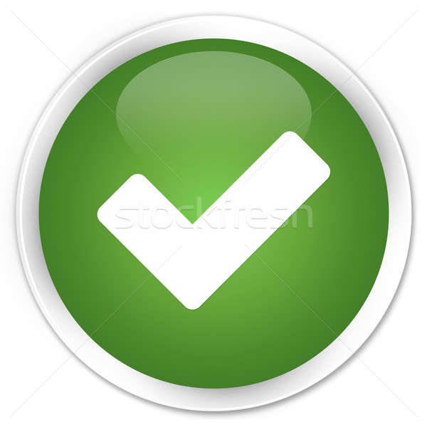 600x600 Validation Icon Green Button Stock Photo Faysal Farhan