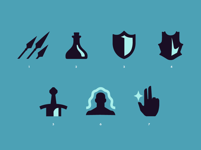 800x600 Valor Card Game Icons