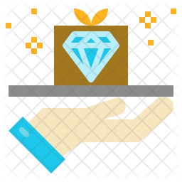 256x256 Value Proposition Icon Of Flat Style