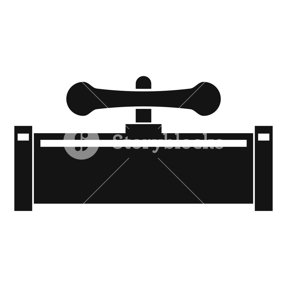 1000x1000 Plumbing Valve Icon Simple Illustration Of Plumbing Valve Vector