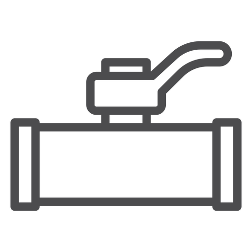 512x512 Water Shut Off Valve Stroke Icon