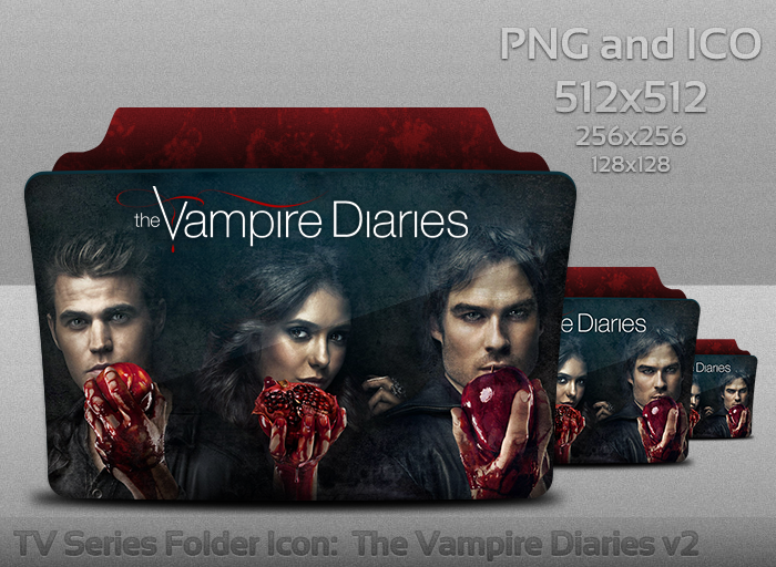 700x512 The Vampire Diaries Folder Icon