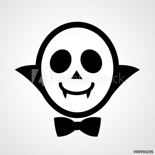 500x500 Vampire Icon Vector