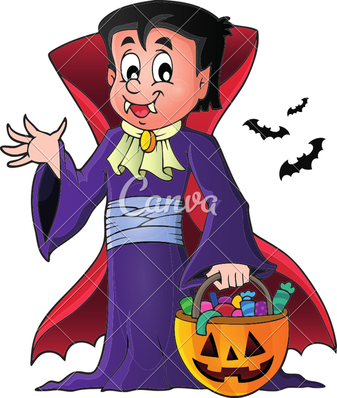 678x800 Halloween Vampire Icon