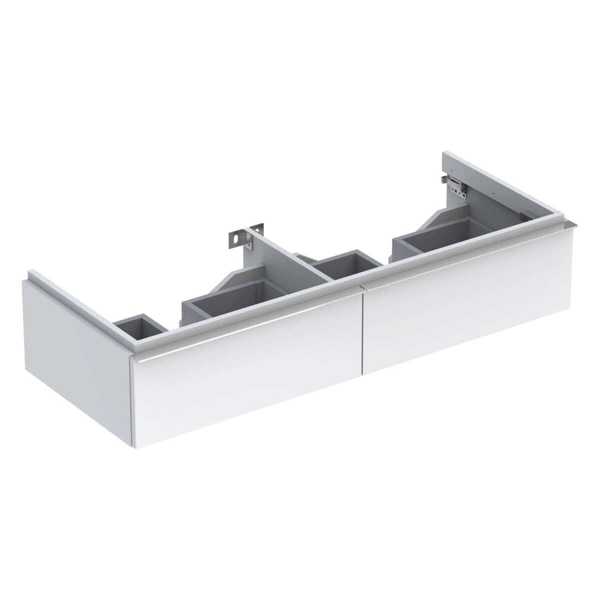 1200x1200 Geberit Icon Two Drawers Vanity Unit For Double Basin