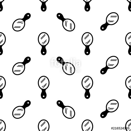 500x500 Vanity With Mirror Icon Seamless Pattern Stock Image And Royalty