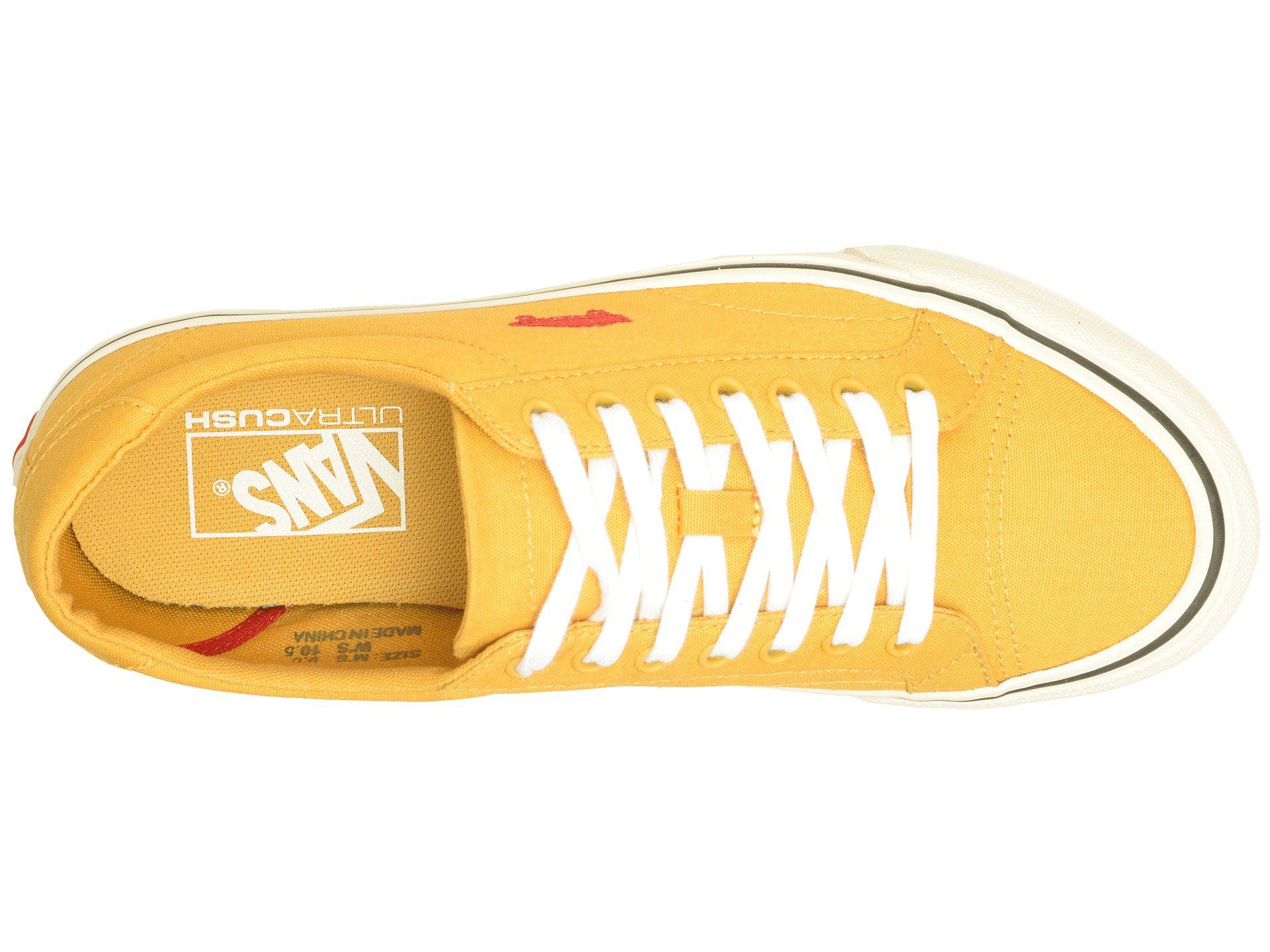 1920x1440 Vans Canvas Court Icon In Yellow For Men