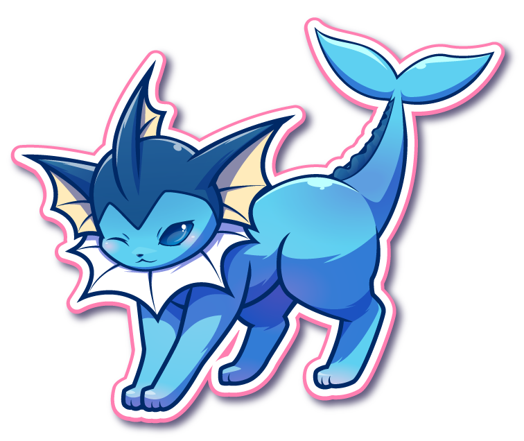 756x636 Vaporeon Anime Image Png