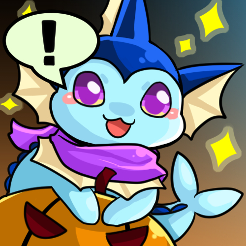 500x500 Animated Icon Commission Vaporeon