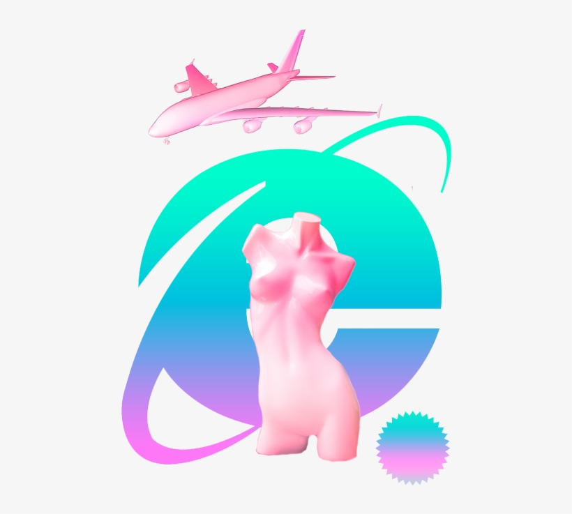 820x737 Vaporwave Clipart Shook