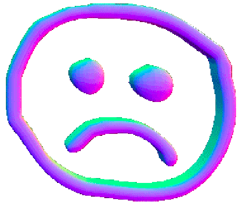 492x418 Face Vaporwave Png