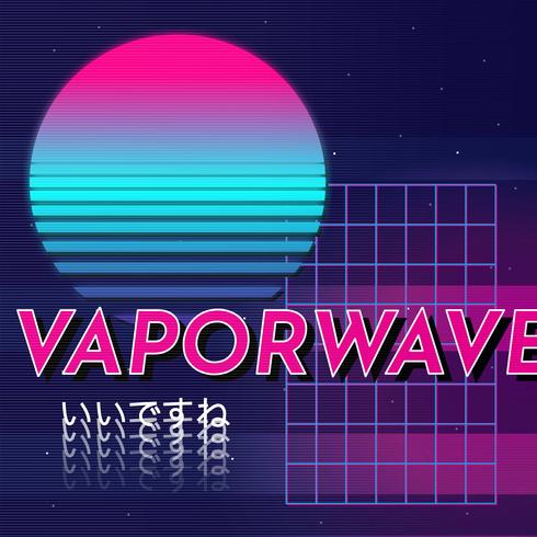 Vaporwave Background 490x490 Vaporwave Background