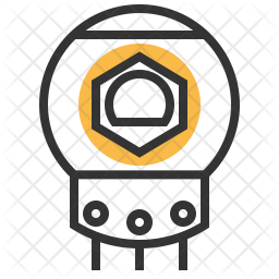 256x256 Variable Icon Of Colored Outline Style