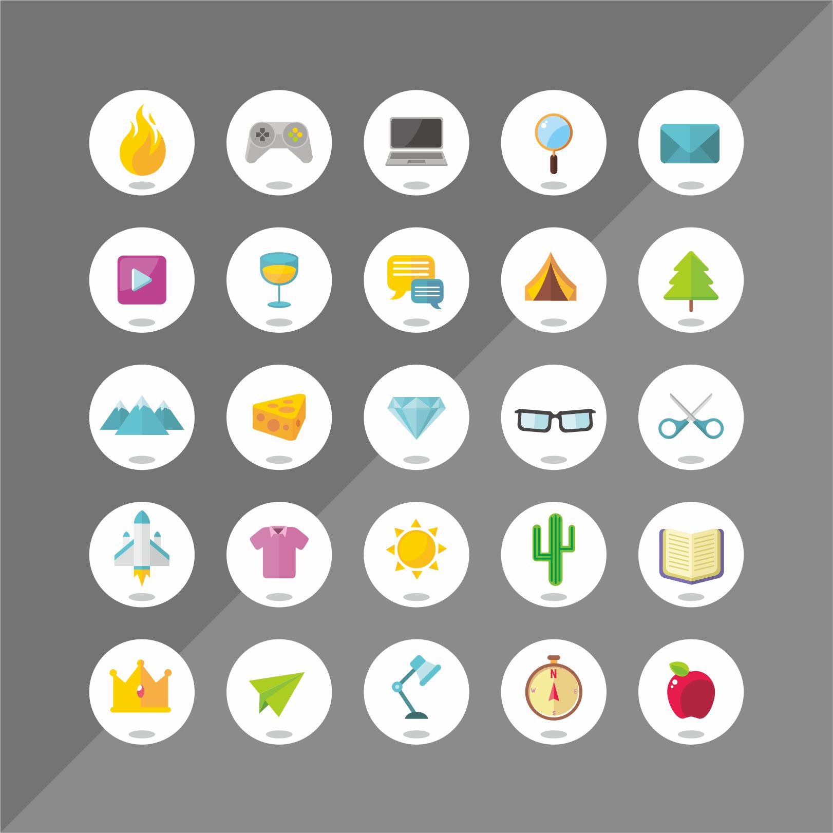 1622x1622 Variety Icon Set Graphic