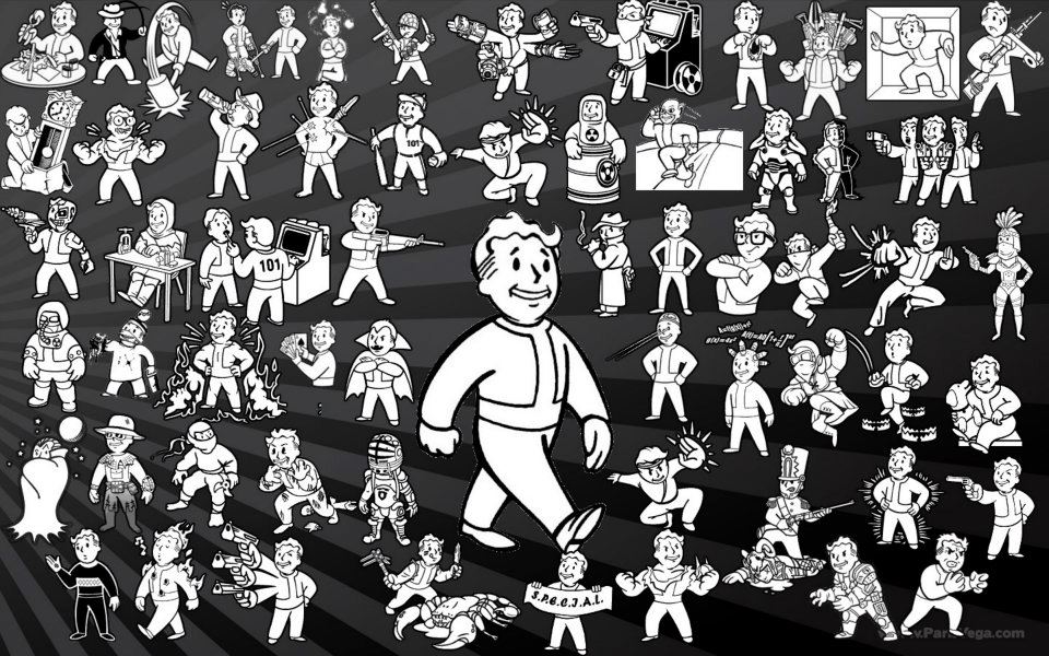 Vault boy картинки