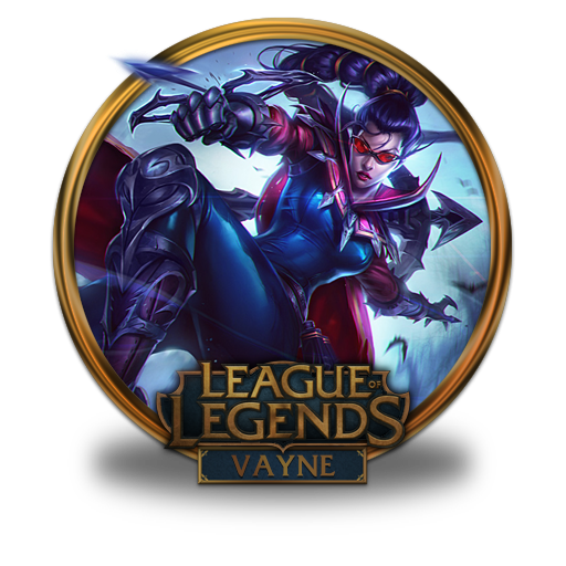 512x512 Vayne Icon League Of Legends Gold Border Iconset
