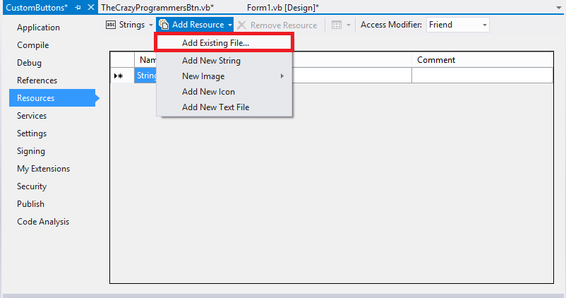 802x422 How To Create Custom Button In Vb Net