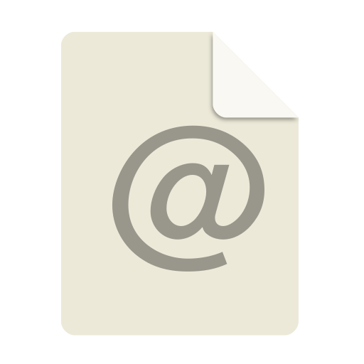 512x512 Text, Vcard Icon Free Of Super Flat Remix Mimetypes