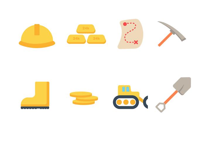 700x490 Gold Rush Vector Icon