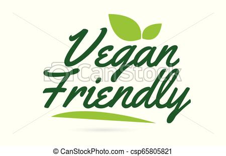 450x310 Green Leaf Vegan Friendly Hand Written Word Text For Typography