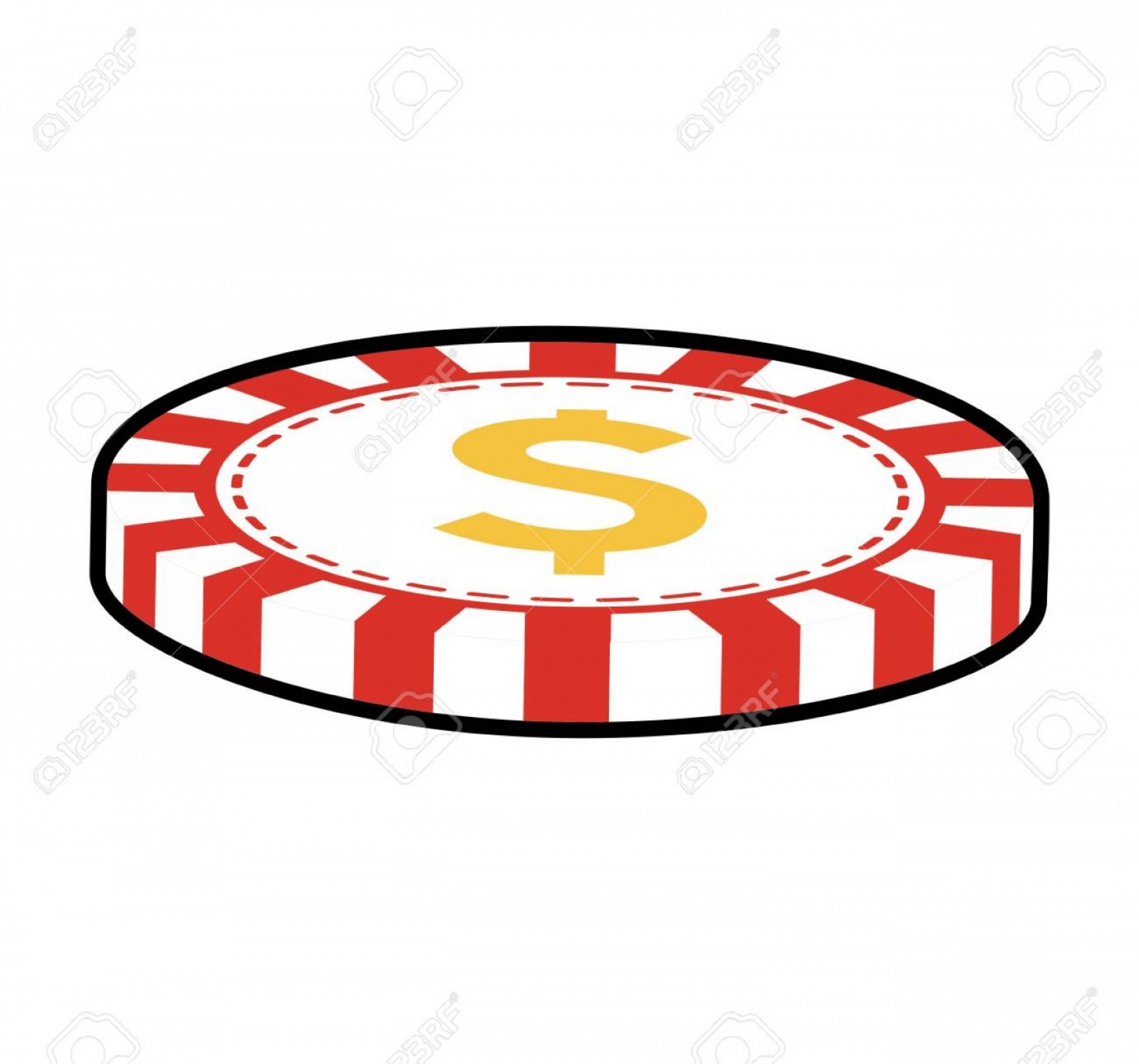 1872x1747 Photostock Vector Chip Casino Las Vegas Game Lucky Icon Isolated